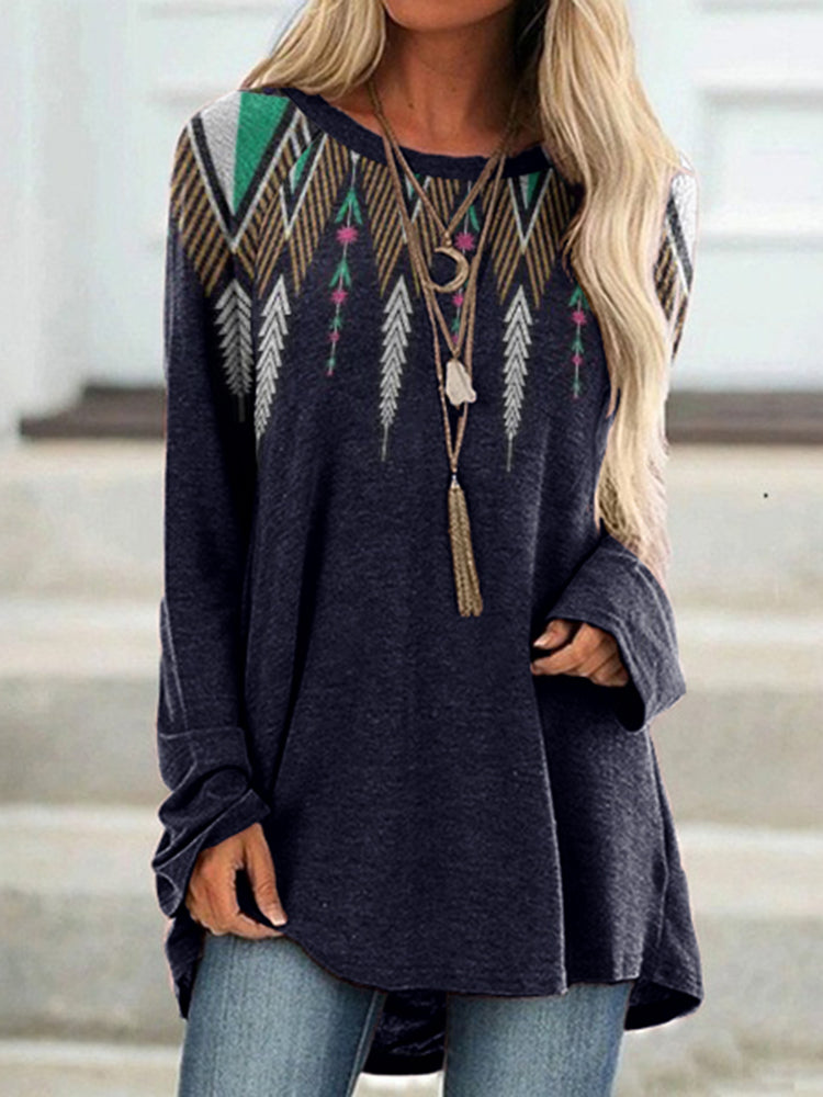 Fairman Island Sweater Textured Tunic