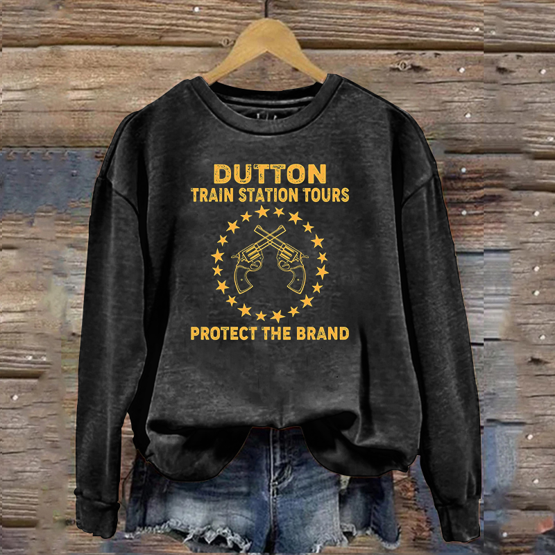 Dutton Train Station Tours Classic Sweatshirt