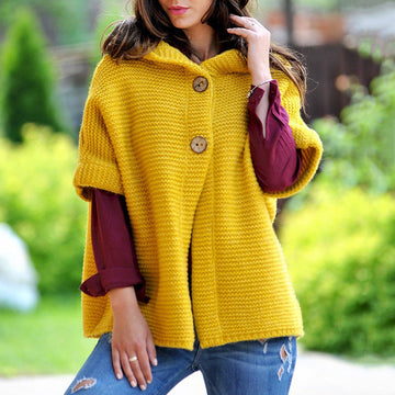 🔥Christmas Sale 🎁🎄-50% OFF-Loose Knit Hooded Cardigans For Women