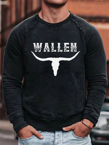 Men's Wallen Dangerous Album Print Sweatshirt