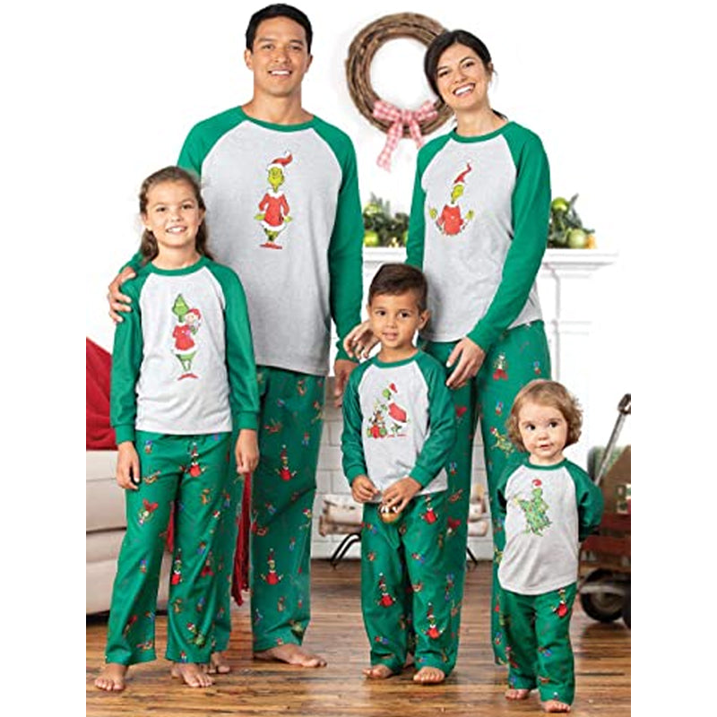 The Grinch Print Matching Family Sets