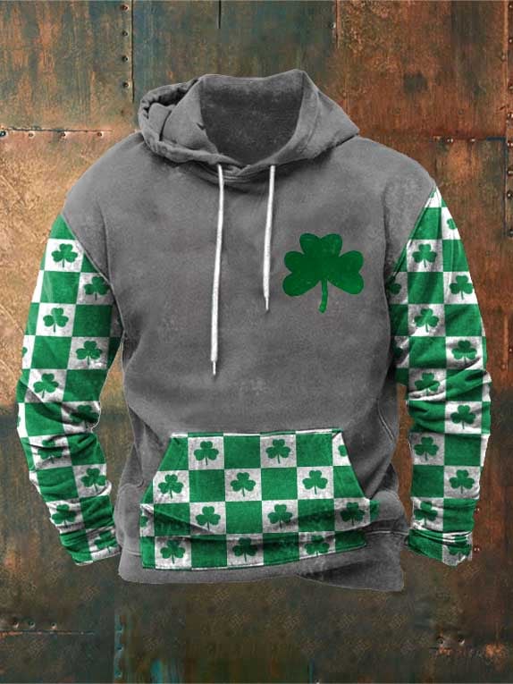 Sudadera informal de manga larga con capucha y estampado 