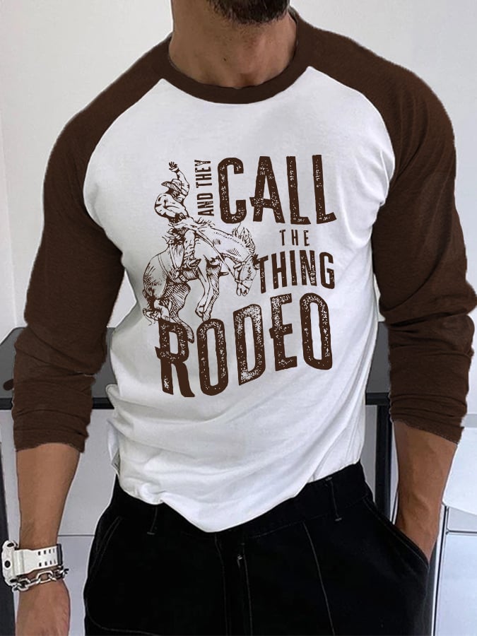 Camiseta con estampado de rodeo And They Call The Thing para hombre