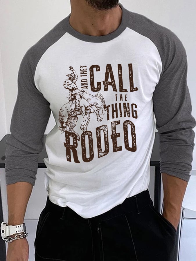 Camiseta con estampado de rodeo And They Call The Thing para hombre