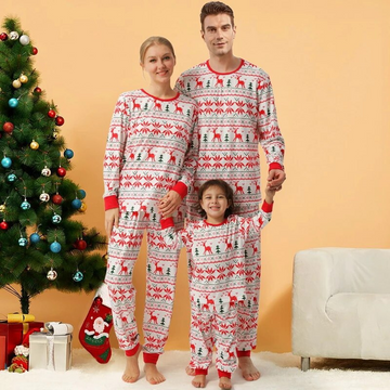 Deer Family Matching Christmas Pajamas