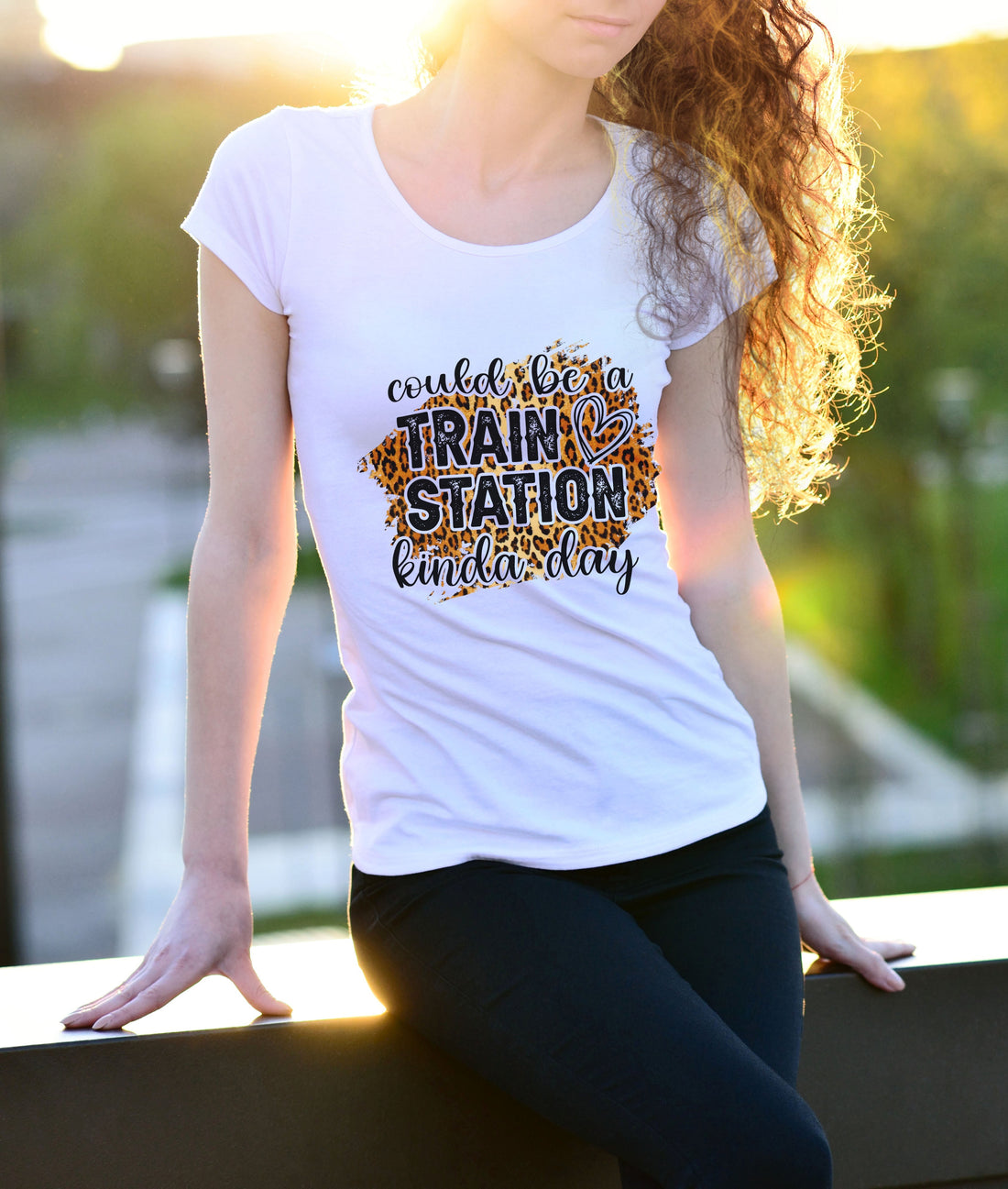 Unisex T-shirt, Western Shirt, Could Be A Train Station Kinda Day T-Shirt