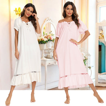 Classic Pink Kimono Sleep Set