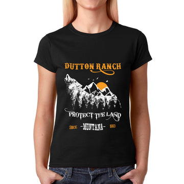 Unisex T-shirt, Western Shirt, Dutton Ranch, Montana, Protect The Land T-Shirt