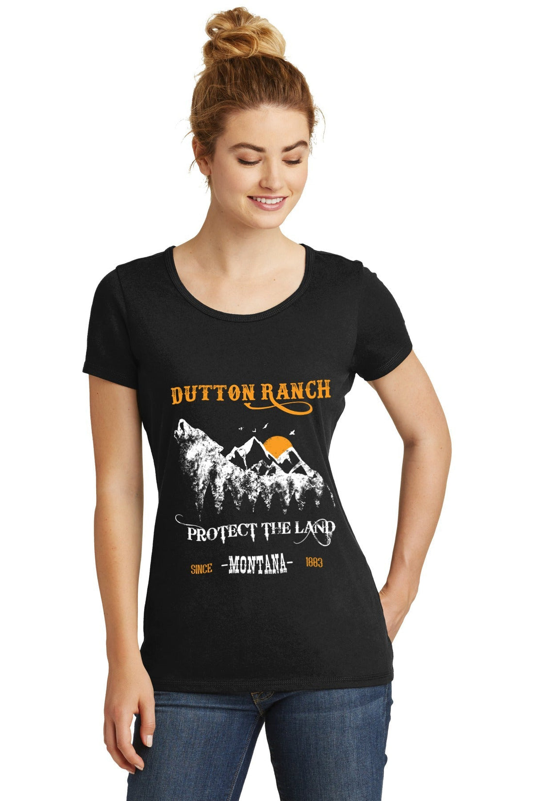 Unisex T-shirt, Western Shirt, Dutton Ranch, Montana, Protect The Land T-Shirt