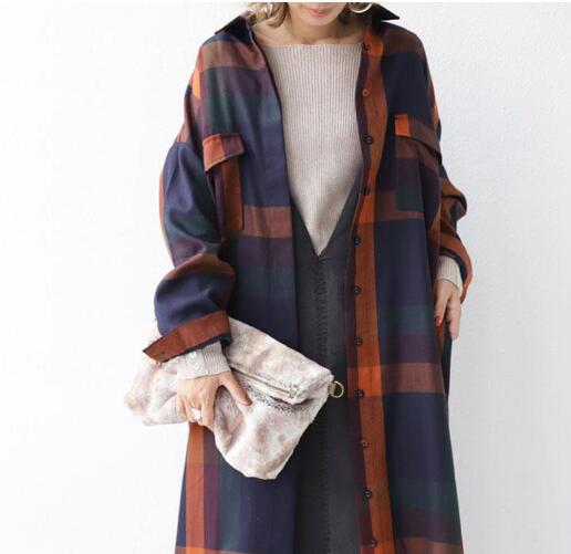 🔥Christmas Sale 🎁🎄-50% OFF-Ladies casual loose plaid suit