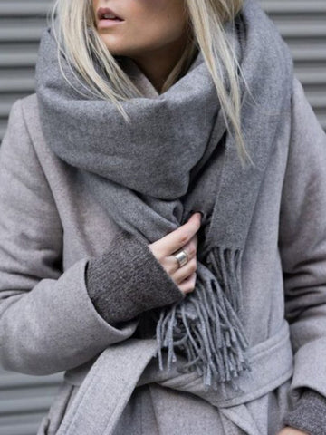 🔥Christmas Sale 🎁🎄-50% OFF-Warm Cashmere Shawl Scar Soft Scarf, Gift For Her,Christmas Gifts