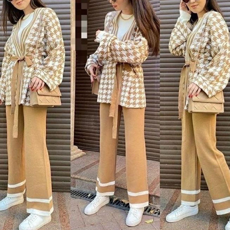 🔥Christmas Sale 🎁🎄-50% OFF-Daily casual knit two-piece set