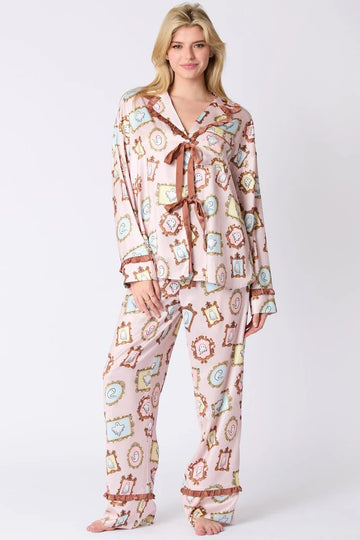 Whimsical Ghost Pajama Set