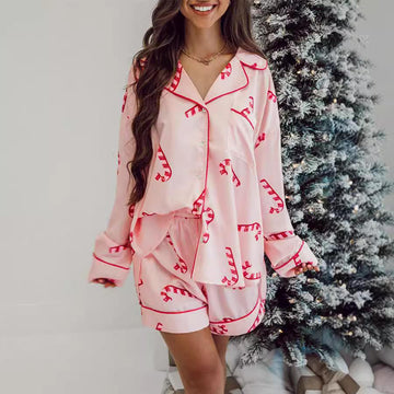 Candy Cane Duo Pajama Set