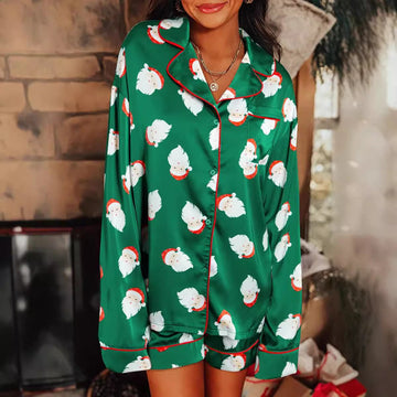 Jolly Santa Pajama Set